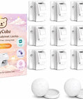 Magnetic Cabinet Locks For Kidproofing 12 Locks And 2 Keys No Tools Required Easy Install Hidden Safety Latches For Cabinets