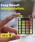 Hassle Free Swimming Pool And Spa Water Test Kit For Chlorine Bromine And Ph featuring color-coded results for easy interpretation.