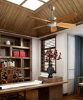 Sloped Ceiling Fan Adapter For Angled Ceilings Up To 45 Degrees Heavy Duty Mounting Bracket With Easy DIY Install in study room