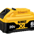 20V Max XR Battery 6Ah Lithium Ion Two Pack with 3 LED Fuel Gauge for Cordless Tools