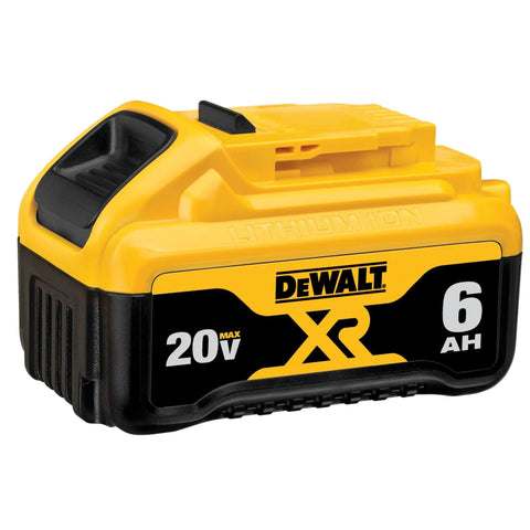 20V Max XR Battery 6Ah Lithium Ion Two Pack with 3 LED Fuel Gauge for Cordless Tools