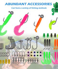 All In One 71 Piece Fishing Lure Kit For Saltwater And Freshwater Bass Angling Includes Crankbaits, Spinner Baits, Frog Lure, Soft Plastics, Jigs