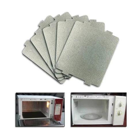 Microwave Wave Guide Mica Sheet Set For Oven Insulation And Heat Shield Heavy Duty Pro Grade High Temperature Resistant Plate