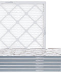 20x25x1 Air Filter 6 Pack MERV 8 for HVAC Furnace and AC Electrostatic Dust Pollen Allergy Control Easy Install Replacement Filters