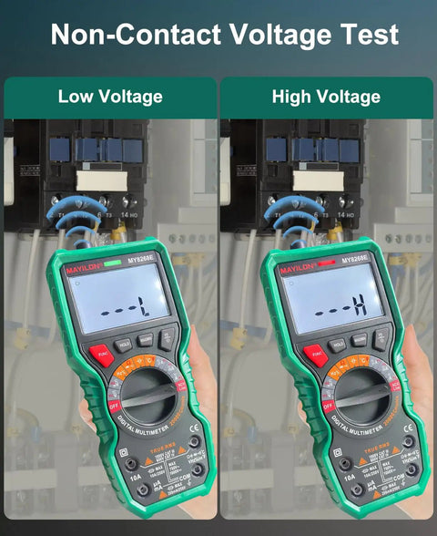 Digital Multimeter With Capacitor Tester for DIYers, TRMS, 20000 Counts, Auto Range detecting low and high voltage readings