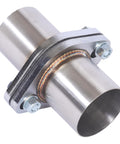 Two Point Five Inch Exhaust Flange Repair Pipe Kit With 2 Bolt Stainless Steel Plug And Play Quick Fix Gasket Bolt And Hardware 63mm ID