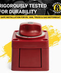 Beefy Heavy Duty Battery Disconnect Switch 300 Amp Ignition Protected For RVs Boats And Cars 12 Volt To 48 Volt Safe Battery