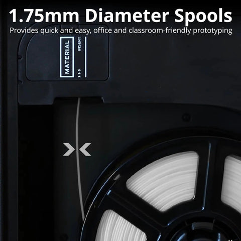 Heavy Duty Black PLA Filament For Desktop 3D Printers Rock Solid High Impact Prototype Material Two Point Two Pound Spool Built Tough With Kickass Tensile Strength For Quick Fixes And Gnarly Prototypes