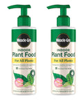 Straight Fire Liquid Plant Food For Indoor Houseplants And Potted Greens With Fast Absorbing Nutrients To Give Your Greenery A Dope Boost And Build Rock Solid Roots For Zero Sweat Care 8 Fl Oz Two Pack, showcasing two 8 oz bottles.