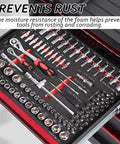 6 Pack Tool Box Foam Inserts 17.7 X 12 X 1 Inches For Cases Cuttable Polyethylene Sheets Red And Black Shadow Liner Kaizen Organizer Craft Foam Pads For Toolbox And Hard Case Pro Grade Drop Protection For Cameras And Gear, tool set tray