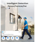 16 Channel PoE NVR For Home Security With Preinstalled 4TB Drive, delivery person detected by Reolink camera