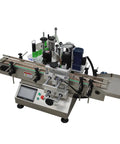 Slick Automatic Desktop Conveyor Bottle Labeler Workhorse High Speed Round Container Labeling Machine With Smooth Half Circle Application and Knockout Speed For Beverages Cosmetics And Food Retail 110V