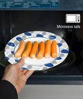 Big 10 Inch Disposable Paper Plates Pack, 140 Count, Perfect For Family Gatherings, Parties, Picnics And Everyday Use