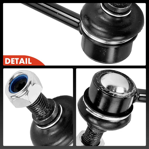 Detail view of 2 Pack Front Sway Bar Links Stabilizer Kit For Audi A3 Quattro Q3 TT Jetta Beetle CC Golf Eos Golf Alltrack 2005 To 2019 Replacement Suspension Parts Easy Install Bolt On