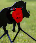 Wild Boar AR500 Steel Target With Stand For Thermal Scope Zeroing And Rifle Pistol Practice Outdoors Beefy Silhouette Target
