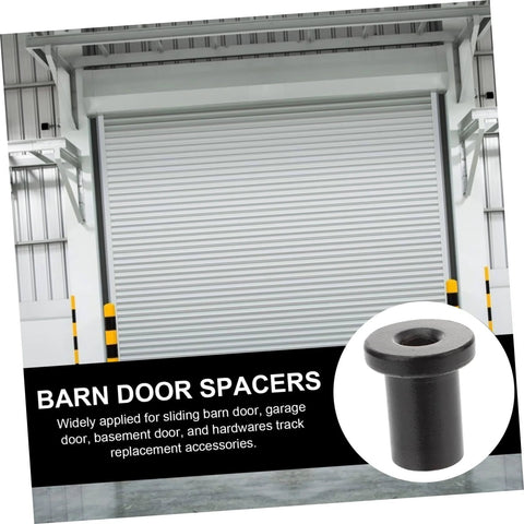 5 Pack Barn Door Track Spacers Replacement Kit Wall Connectors for sliding barn door hardware in garage and basement