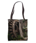 Cool Industrial Gear Ruin Factory Machinery Tote Bag With Heavy Duty Handles And Double Stitched Canvas For Tough Jobs And Street Style Vibes, featuring a vintage gear backdrop.