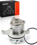 Premium Engine Water Pump Built Tough To Keep Your Daily Driver Chillin Smooth On The Highway For Ford Lincoln Mazda Mercury Cars With 2.0L 2.3L 2.5L Engines Cooling System Replacement with aluminum housing.
