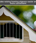 Two Pigeon Cage Doors One Way Entrance Iron For Racing And Breeding on birdhouse with pigeon