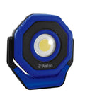 Palm Sized Super Bright Rechargeable Led Floodlight With Three Lumens Settings Durable Aluminum Build And Rotating Magnetic Base