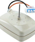Refrigerator Evaporator Fan Motor Replacement WR60X10141 For GE And Similar Refrigerators 115V 60Hz 3W With wiring, shaft view