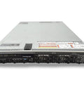 Premium Black Dual Intel Xeon E5 2699A V4 Rack Server With 768gb Ddr4 Memory And Eight 3.84tb Sas Ssds front view showing ports and design.