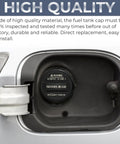Installed Kia Hyundai Gas Cap Replacement 31010-3L600U shown in vehicle fuel tank opening