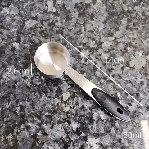 Rock Solid 304 Stainless Steel Coffee Canister Featuring One Way Degassing Valve And Rotatable Date Tracker, measuring 14cm, 1/8 cup, 30ml.
