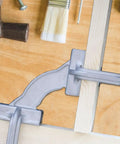Solid As A Rock Stainless Steel Tube Clamp Heavy Duty Precision Positioning Jig For Welding And Fabrication Built Tough securing wood pieces.
