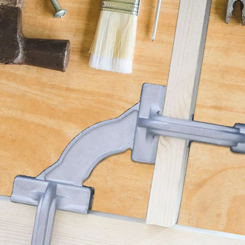 Solid As A Rock Stainless Steel Tube Clamp Heavy Duty Precision Positioning Jig For Welding And Fabrication Built Tough securing wood pieces.