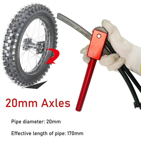 No Fuss Dirt Bike Tire Changing Tool Kit For Enduro And Motocross Riders Easy Tire Change On 16 To 21 Inch Wheels With 20mm Axles