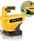 Battery Powered Seed Spreader For Dewalt 20V/60V Li Ion Batteries Handheld Grass Seed Rock Salt And Deicer Spreader For Outdoor Use Compatible With Dewalt Tools Battery Not Included