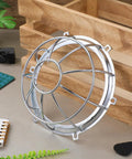 Heavy Duty Metal Detector Guard Cover And Fire Alarm Protector With Tool Less Quick Mount for Sprinkler Heads, 6.18x6.18 inches.