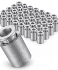 Forty Piece Pack Lead Concrete Anchors With 3/8-16 Inch Thread, Heavy Duty Masonry Fasteners for brick and concrete.