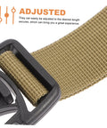 Close-up of Heavy Duty Cargo Straps With Quick Release Buckles, 2 Pack Webbing Belts For Luggage, Gear, Tents, and Outdoor Adventures.