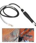 Sleek Little Micro Pneumatic Air Pencil Die Grinder Kit with hose and attachment for precision metal grinding and finishing.