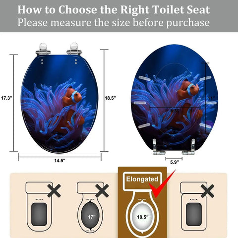 How to choose the right Tropical Beach Thatched Roof Umbrella Pattern Elongated Resin Toilet Seat With Butter Smooth Soft Close Lid Quick Release Hinges Bottom Mount For American Standard Toilets Easy Peasy Wipe Down measurements