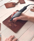 Drop Dead Easy Multi Chuck For Rotary Tools Quick Installation Rock Solid Grip Holds 0.8 To 3.2 Millimeter Shafts Hassle Free Accessory Adapter, crafting on leather.