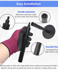 Heavy Duty Hub Seal Installer Kit for Class 7 And Class 8 Trucks with extension handle and knurled grip for safe installation
