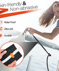 Dock Line Chafe Guards 26 Inch 4 Pack Neoprene Padding That Is Skin Friendly And Non Abrasive With Two Rope Telescopic Fixation Straps