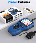 Dope Motorcycle Diagnostic Scanner V880 Moto OBD2 Tool with packaging and manual