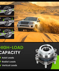 Front Wheel Hub Bearing Assembly 513296 For 5 Lug Nissan And Infiniti Vehicles Non ABS with high-load capacity details