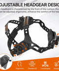 Adjustable Square Hole Welding Helmet Headgear For AT282 AT282A And Most Square Hole Helmets with ergonomic headband design