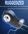 24V Power Wheels Upgrade Motor With 50000RPM RS555 Gearbox High Speed Steel Gears ruggedized shell with steel gears.