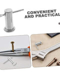 Stainless Steel B Type Cylindrical Flat Head Pins, Multipurpose Locating Pins in use for secure, precise alignment in machinery.