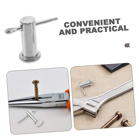 Stainless Steel B Type Cylindrical Flat Head Pins, Multipurpose Locating Pins in use for secure, precise alignment in machinery.