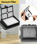 2 Pack Brush Rollers And 4 Pack Vacuum Filters For Floor One S3 Cordless Vacuum Cleaner Replacement Parts Kit - filter detail