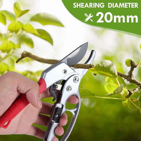 German Made Pruning Shears For Precision Cutting Heavy Duty Hand Pruners With Ergonomic Grip Perfect For Gardeners And Arthritis Sufferers Durable Sharp Blades For Long Lasting Performance trimming plant branch