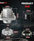 Front Wheel Hub Assembly For TXT Medalist Golf Cart Models From 2001.5 Through 2013 With Bearing Oil Seal Dust Cover OEM 70895G01