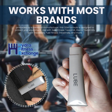 Silicone Treadmill Belt Lubricant For Smooth Quiet Runs And Easy Maintenance Walking Pad Lube With Easy Apply Solution To Cut Friction And Extend Belt Life Hundred Percent Silicone Oil, tube shown by treadmill belt